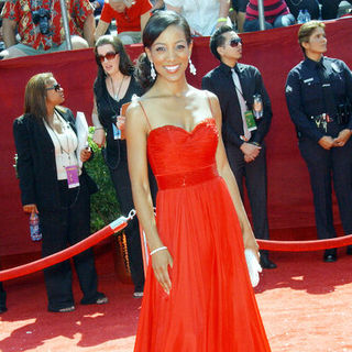 Shaun Robinson; in 60th Primetime EMMY Awards - Arrivals