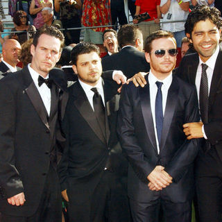 Kevin Dillon;Jerry Ferrara;Kevin Connolly;Adrian Grenier; in 60th Primetime EMMY Awards - Arrivals