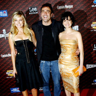 Malin Akerman;Jeffrey Dean Morgan;Carla Gugino; in Spike TV's "Scream 2008" - Arrivals