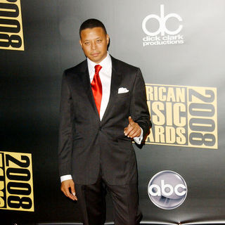 Terrence Howard; in 2008 American Music Awards - Arrivals