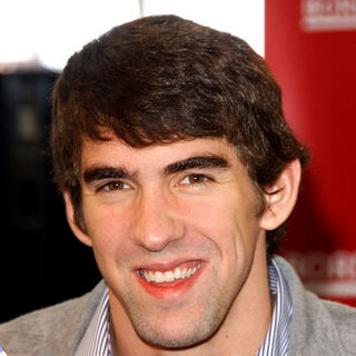 Michael Phelps; in Michael Phelps Signs Copies of His Book "No Limits The Will to Succeed" at Borders in Westwood