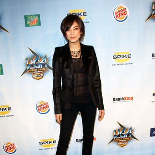 Kristin Kreuk; in Spike TV's 2008 "Video Game Awards" - Arrivals