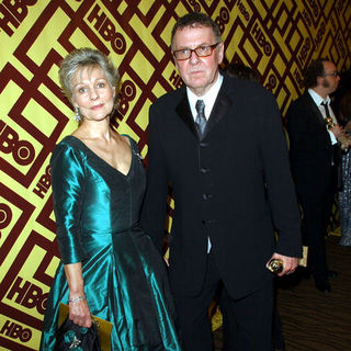 Tom Wilkinson;Diana Hardcastle; in 66th Annual Golden Globes HBO After Party - Arrivals