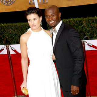 Idina Menzel, Taye Diggs in 15th Annual Screen Actors Guild Awards - Arrivals