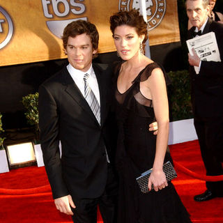 Jennifer Carpenter;Michael C. Hall; in 15th Annual Screen Actors Guild Awards - Arrivals