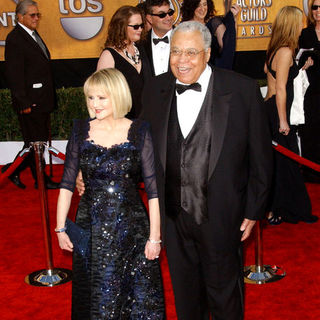 James Earl Jones;Cecilia Hart; in 15th Annual Screen Actors Guild Awards - Arrivals