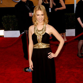 January Jones; in 15th Annual Screen Actors Guild Awards - Arrivals