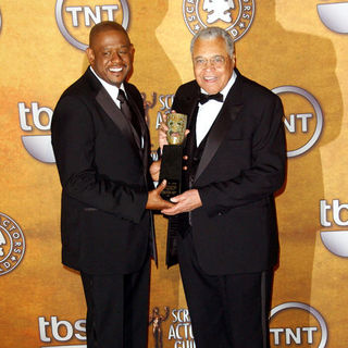 Forest Whitaker;James Earl Jones; in 15th Annual Screen Actors Guild Awards - Press Room
