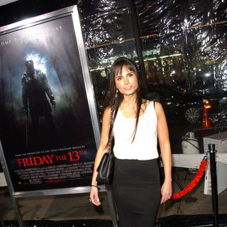 Jordana Brewster; in "Friday The 13th" Los Angeles Premiere - Arrivals