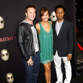 Arielle Kebbel;Scott Porter; in "Friday The 13th" Los Angeles Premiere - Arrivals