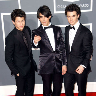 Jonas Brothers; in The 51st Annual GRAMMY Awards - Arrivals