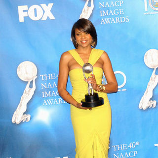 Taraji P. Henson; in 40th NAACP Image Awards - Press Room