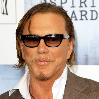 Mickey Rourke; in 2009 Film Independent Spirit Awards - Arrivals