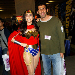 Valerie Perez;Steve Kriozere; in Wonder Con - Day 1