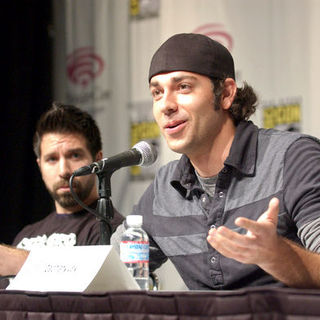 Joshua Gomez;Zachary Levi; in Wonder Con - Day 3