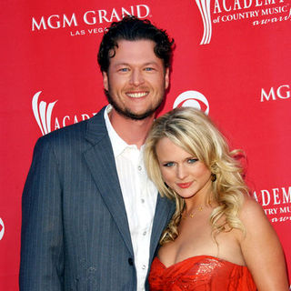 Blake Shelton, Miranda Lambert in 44th Annual Academy Of Country Music Awards - Arrivals