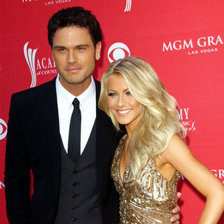 Chuck Wicks;Julianne Hough; in 44th Annual Academy Of Country Music Awards - Arrivals