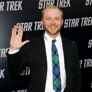 Simon Pegg; in "Star Trek" Los Angeles Premiere - Arrivals