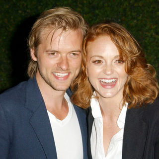 Jayma Mays;Adam Campbell; in "Glee" Los Angeles Premiere Event - Arrivals