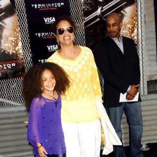 Jadagrace;Debbie Allen; in "Terminator Salvation" Los Angeles Premiere - Arrivals