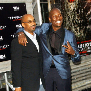 Tyrese Gibson;Tim Story; in "Terminator Salvation" Los Angeles Premiere - Arrivals