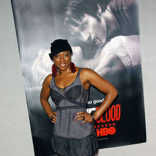 Aisha Hinds; in HBO's "True Blood" Season Two Los Angeles Premiere - Arrivals