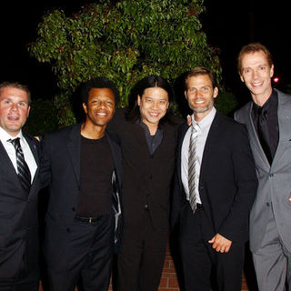 Rod Roddenberry, Phil Lamarr, Garrett Wang, Casper Van Dien, Doug Jones in 35th Annual Saturn Awards AfterParty Sponsored by Highlander Films