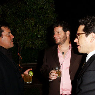 Jeff Rector;Jeffrey Ross;J.J. Abrams; in 35th Annual Saturn Awards AfterParty Sponsored by Highlander Films