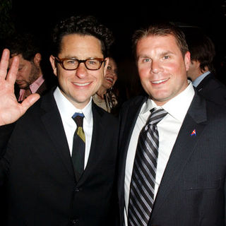 J.J. Abrams;Rod Roddenberry; in 35th Annual Saturn Awards AfterParty Sponsored by Highlander Films