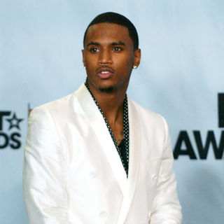 Trey Songz in 2009 BET Awards - Press Room