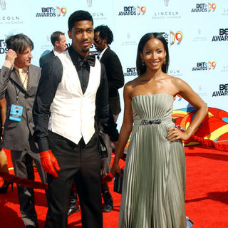 Fonzworth Bentley;Faune A. Chambers; in 2009 BET Awards - Arrivals