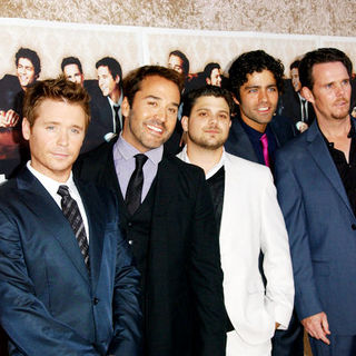 Kevin Connolly;Jeremy Piven;Jerry Ferrara;Adrian Grenier;Kevin Dillon; in HBO's "Entourage" Season 6 Los Angeles Premiere - Arrivals