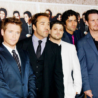 Kevin Connolly;Jeremy Piven;Jerry Ferrara;Adrian Grenier;Kevin Dillon; in HBO's "Entourage" Season 6 Los Angeles Premiere - Arrivals