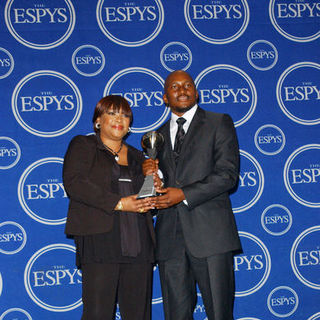 Zindzi Mandela; in 17th Annual ESPY Awards - Press Room