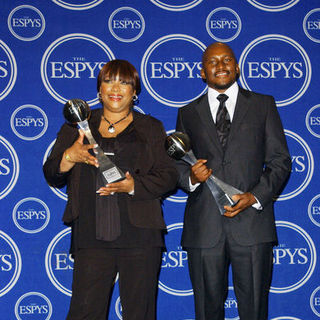 Zindzi Mandela;Zondwa Mandela; in 17th Annual ESPY Awards - Press Room