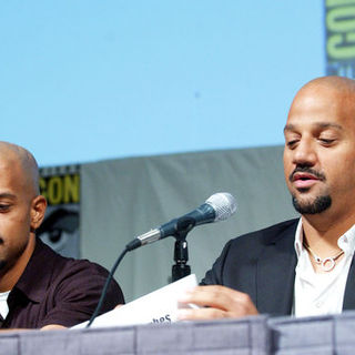 Allen Hughes;Albert Hughes; in 2009 Comic Con International - Day 2