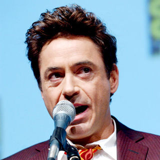 Robert Downey Jr.; in 2009 Comic Con International - Day 2