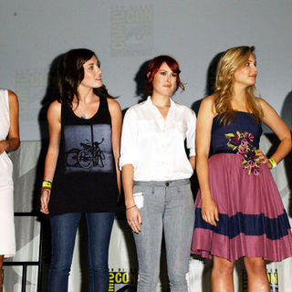 Rumer Willis;Margo Harshman;Audrina Patridge;Leah Pipes;Briana Evigan; in 2009 Comic Con International - Day 1