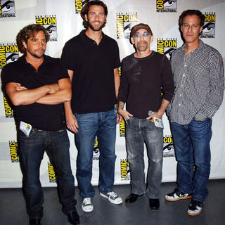 Andrew Form;Jackie Earle Haley;Bradley Fuller; in 2009 Comic Con International - Day 2