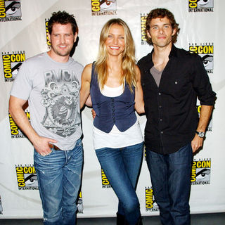 Richard Kelly, Cameron Diaz, James Marsden in 2009 Comic Con International - Day 2