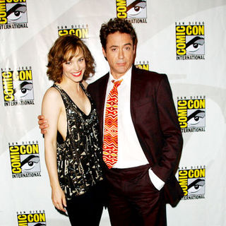 Rachel McAdams;Robert Downey Jr.; in 2009 Comic Con International - Day 2