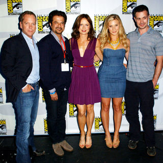 Kiefer Sutherland, Anil Kapoor, Mary Lynn Rajskub, Katee Sackhoff, Freddie Prinze Jr. in 2009 Comic Con International - Day 2