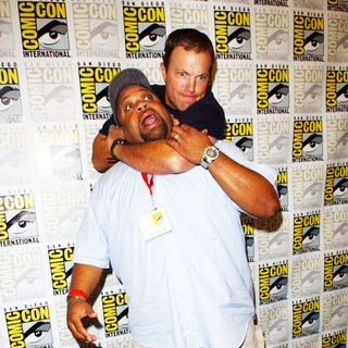 Adam Baldwin, Mark Christopher Lawrence in 2009 Comic Con International - Day 3