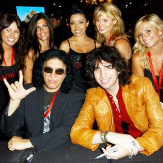 Gene Simmons;Nick Simmons; in 2009 Comic Con International - Day 3