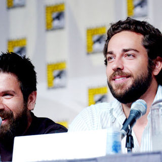 Joshua Gomez, Zachary Levi in 2009 Comic Con International - Day 3