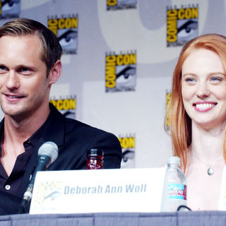 Alexander Skarsgard, Deborah Ann Woll in 2009 Comic Con International - Day 3