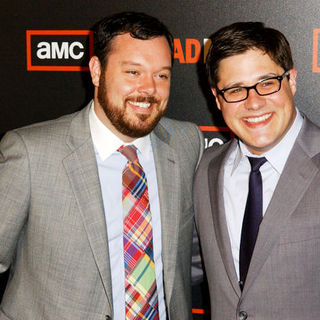 Michael Gladis;Rich Sommer; in "Mad Men" Season Three Los Angeles Premiere - Arrivals