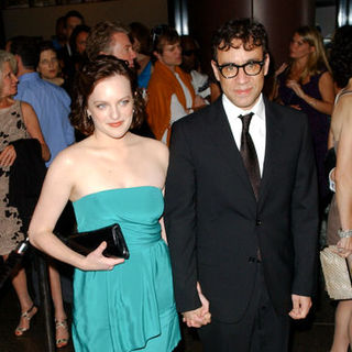 Elisabeth Moss, Fred Armisen in "Mad Men" Season Three Los Angeles Premiere - Arrivals