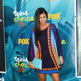 Kourtney Kardashian; in 2009 Teen Choice Awards - Arrivals