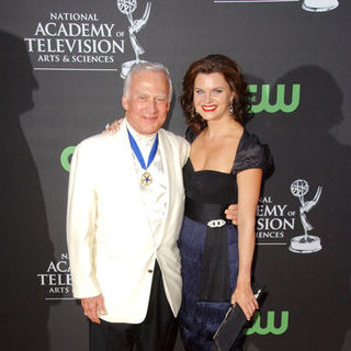 Heather Tom;Buzz Aldrin; in 36th Annual Daytime EMMY Awards - Arrivals